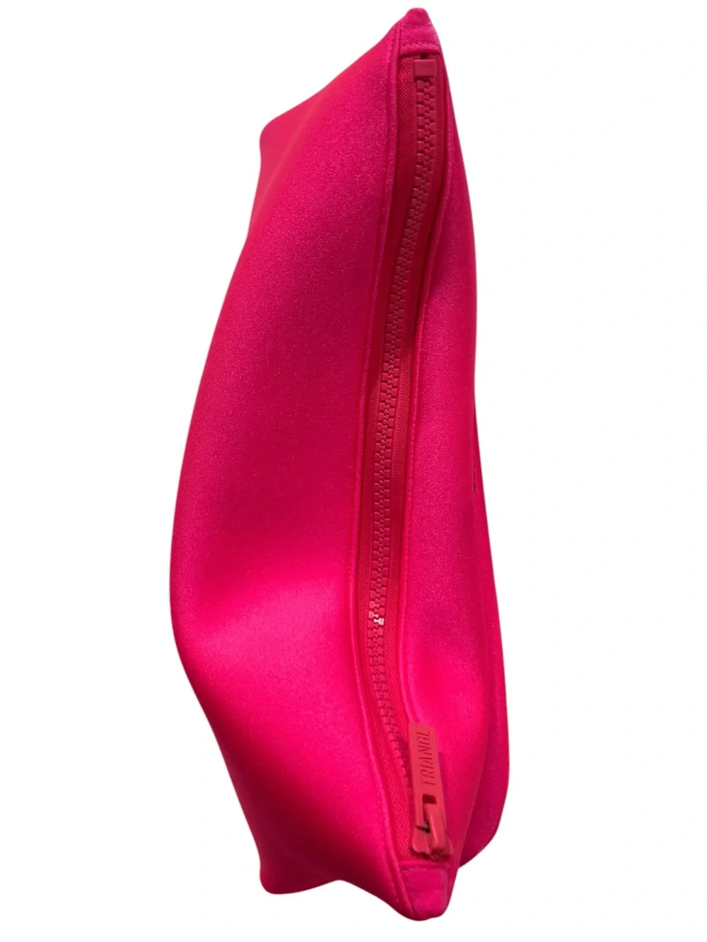 triangl Neon Pink Neoprene Travel Bag